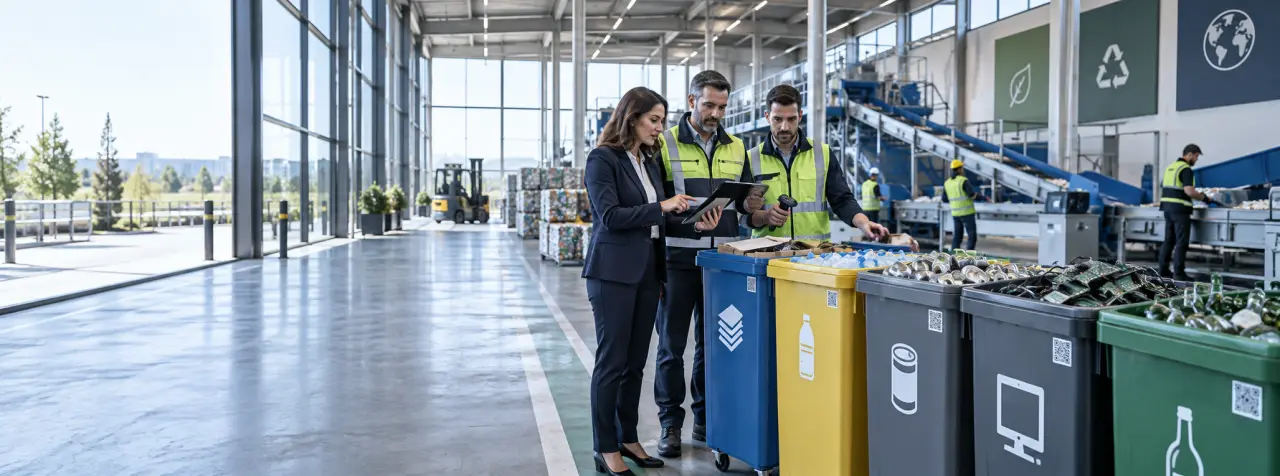 Gestion des déchets en entreprise : identifier, trier et tracer chaque flux