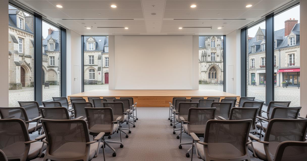 Où louer une salle de conférence idéale pour vos événements d'entreprise à Bayeux